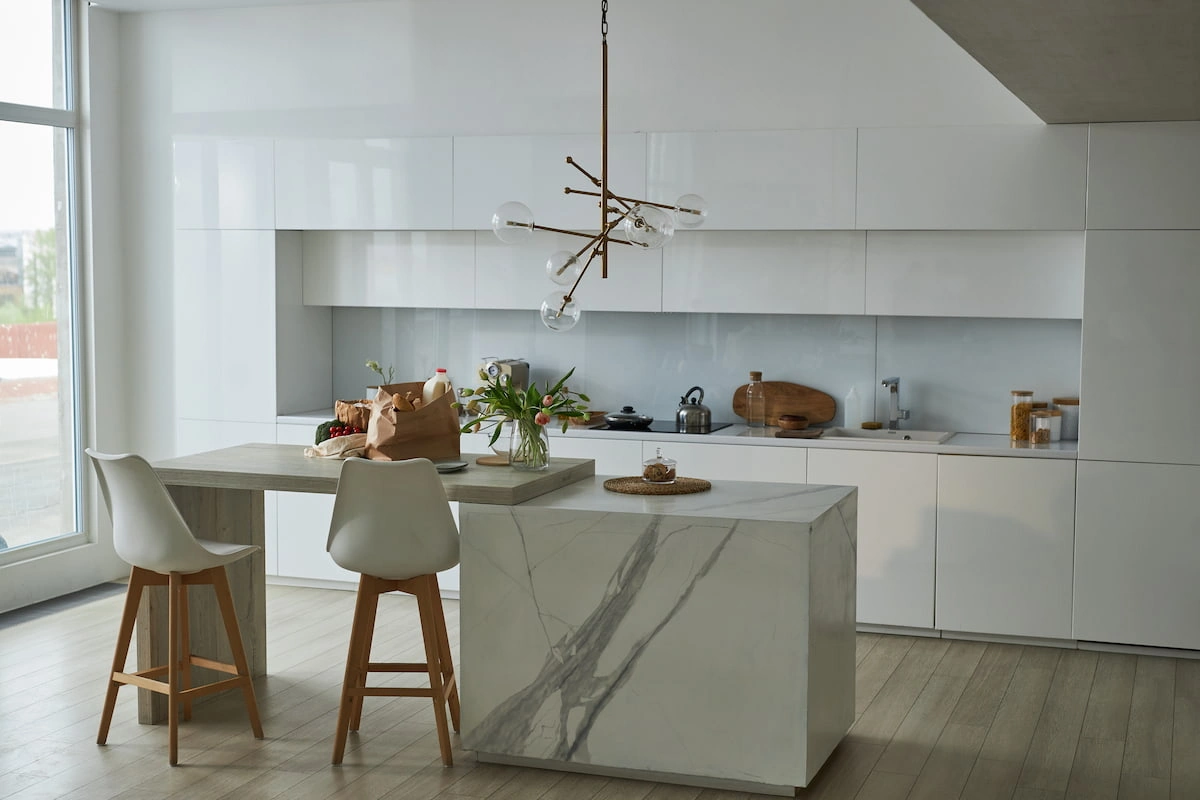 Model Dapur Minimalis Earth Tone